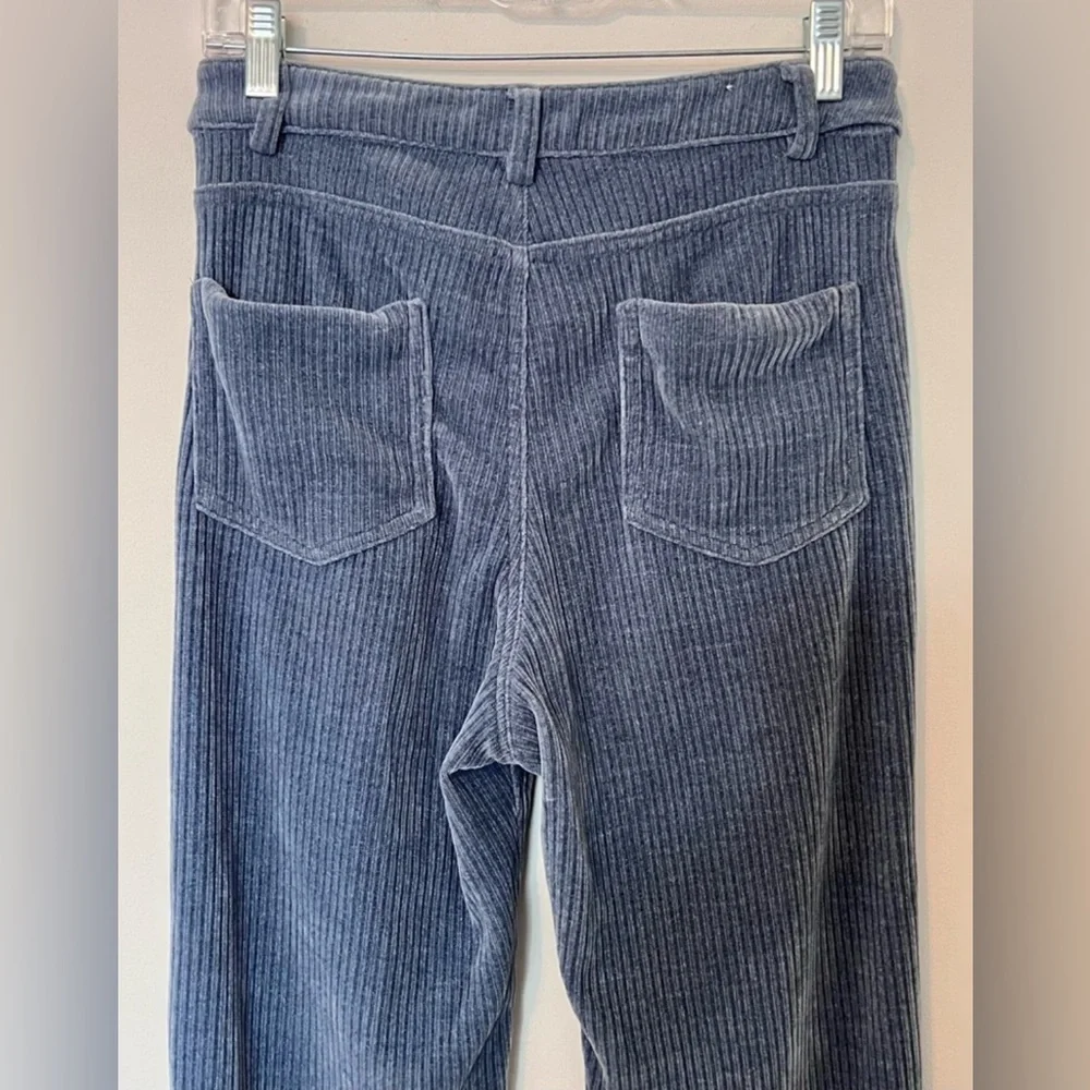 Zara 70s Velvet Corduroy Pants Size 4 - Picture 9 of 14